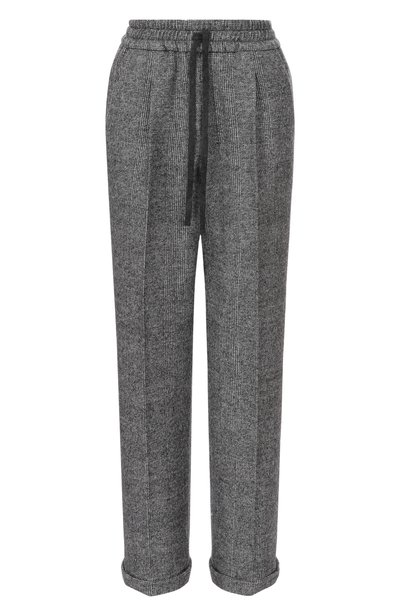 Женские брюки из кашемира шерсти MVST, арт. M26.1MW.TC04.1/F196 MICR0 PATTERN JERSEY