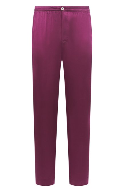 Мужские шелковые домашние брюки KITON, арт. UNWT010K0245H10