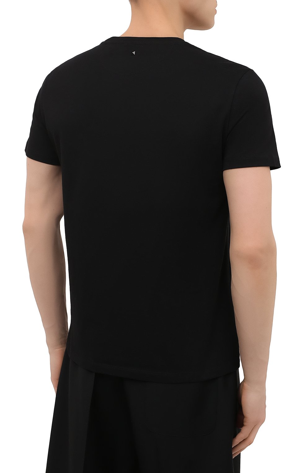 Хлопковая футболка VALENTINO, арт. VV0MG09T7DN, фото 4