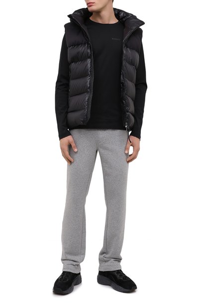 Хлопковый лонгслив BOGNER черного цвета по цене 19050 руб., арт. 58212798, фото 2 Хлопковый лонгслив BOGNER, арт. 58212798, фото 2