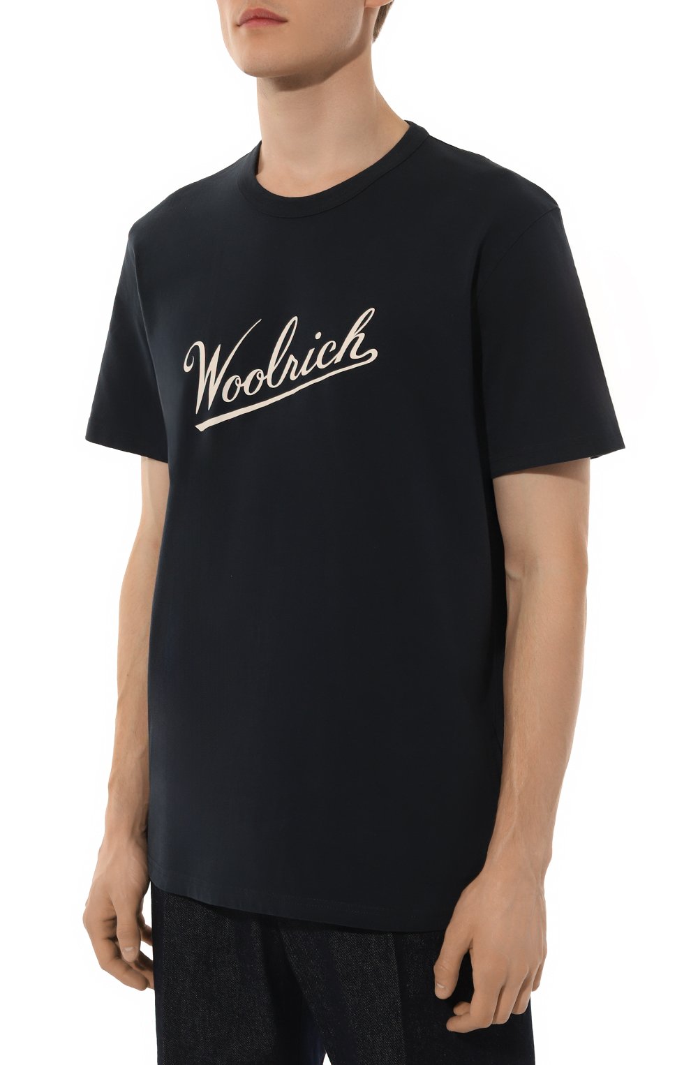 Хлопковая футболка WOOLRICH, арт. CFWOTE0135MRUT2926, фото 3