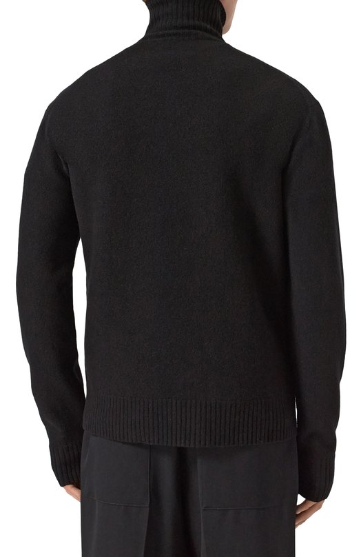 Шерстяной свитер Jil Sander J22GP0224/J14603 Чёрный  J22GP0224/J14603 Фото 4