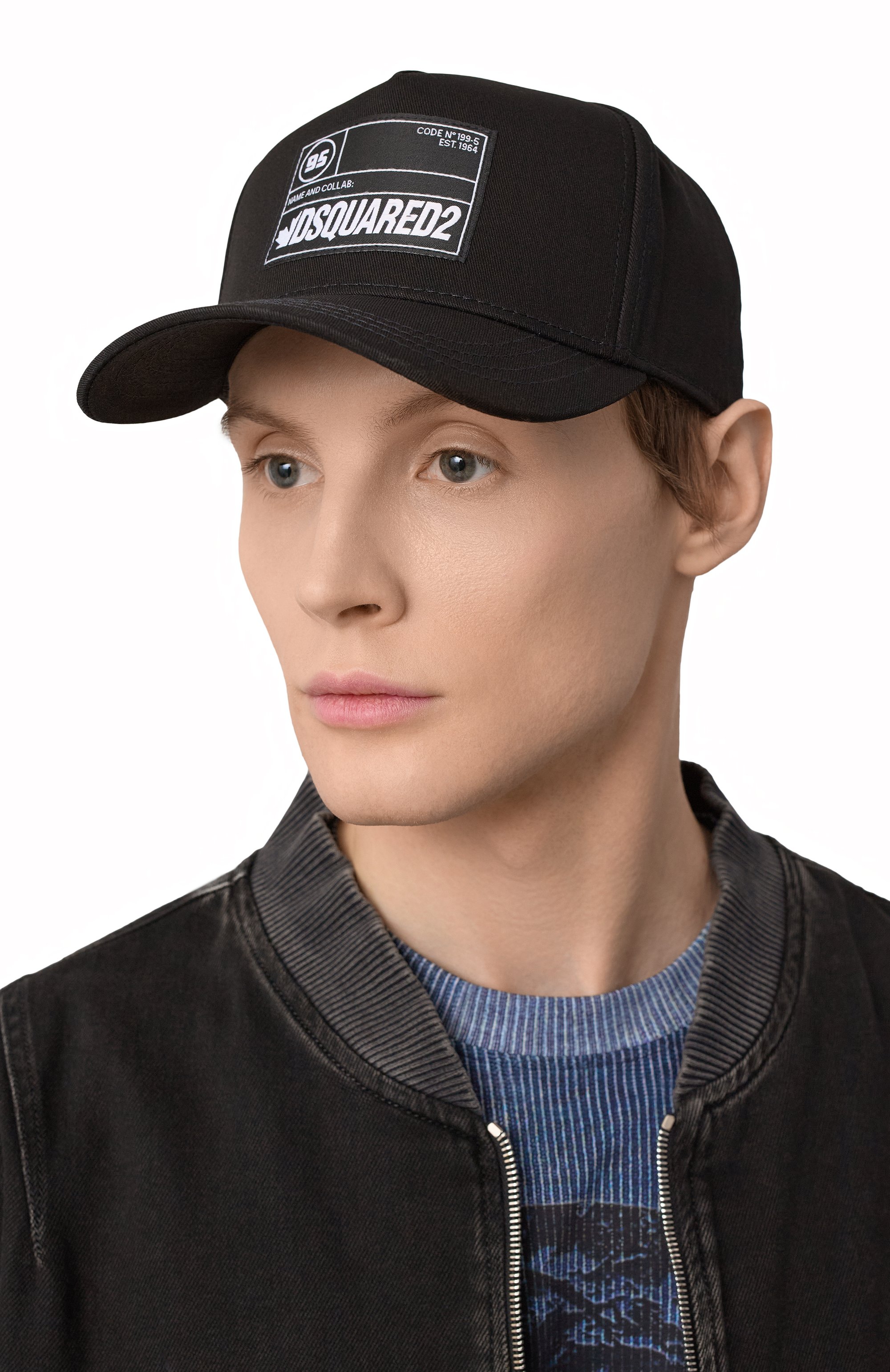 Хлопковая бейсболка DSQUARED2, арт. BCM0882/05C00001, фото 2