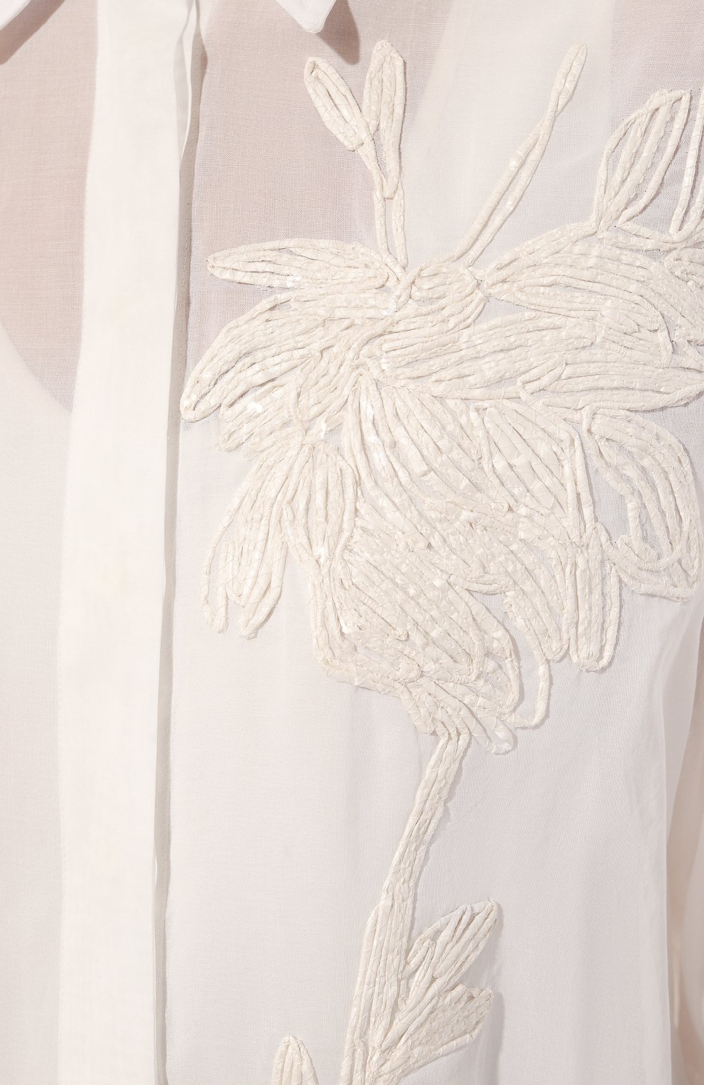 Хлопковая блузка BRUNELLO CUCINELLI, арт. MH911NP116, фото 5