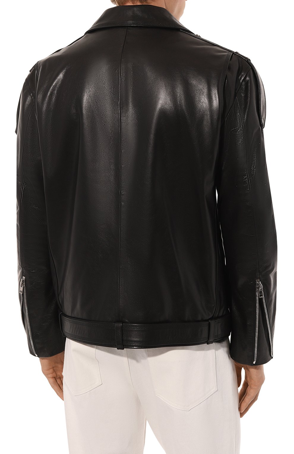 Кожаная куртка ISABEL BENENATO, арт. UL11F24, фото 4