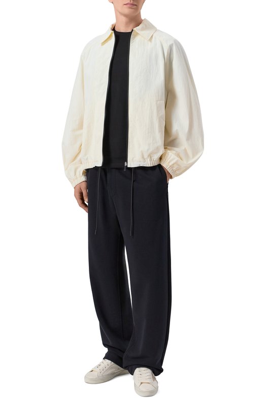 Хлопковая футболка Trussardi G0228000123N Чёрный  G0228000123N Фото 2