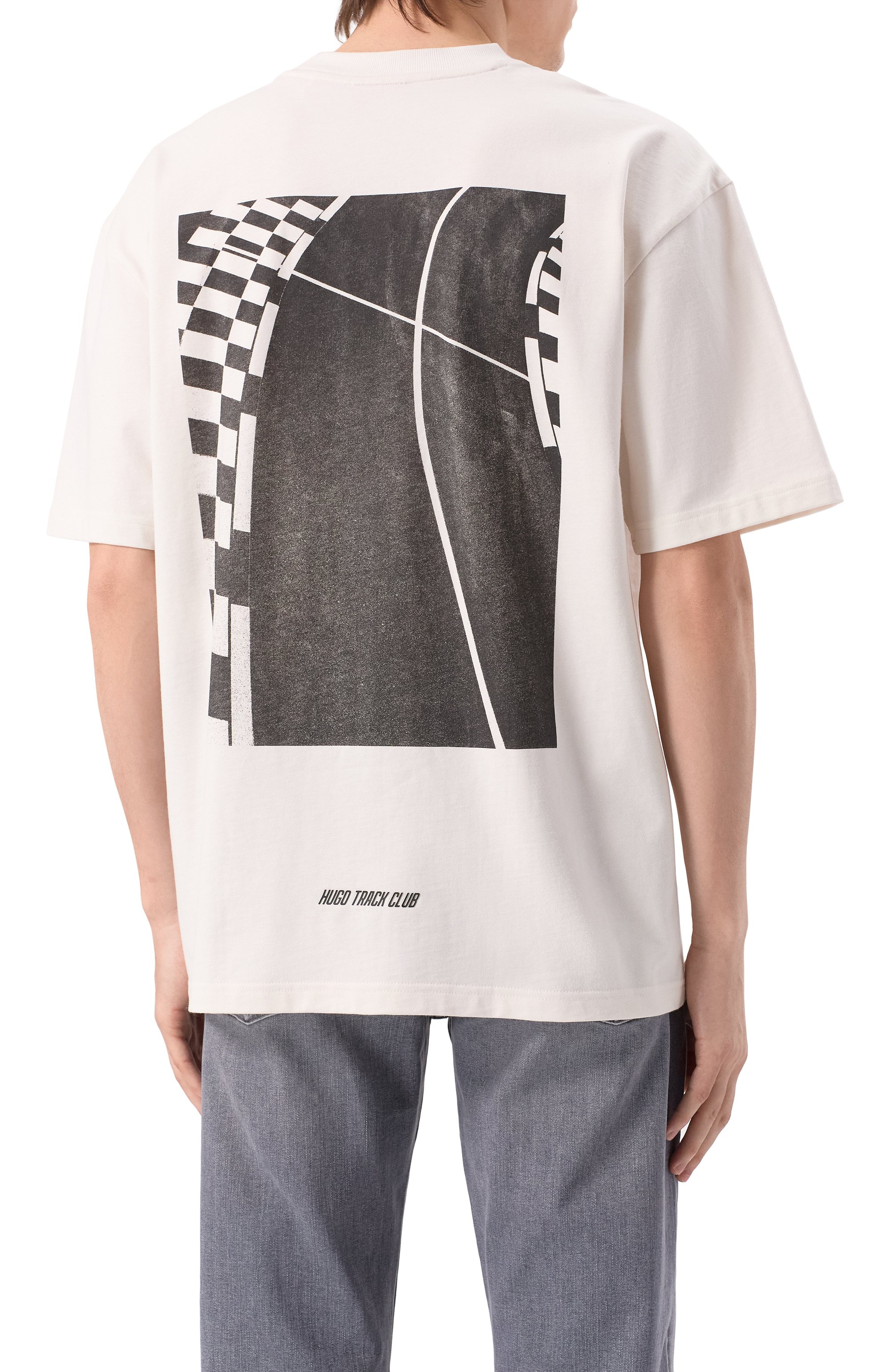 Хлопковая футболка HUGO, арт. 50531758, фото 4