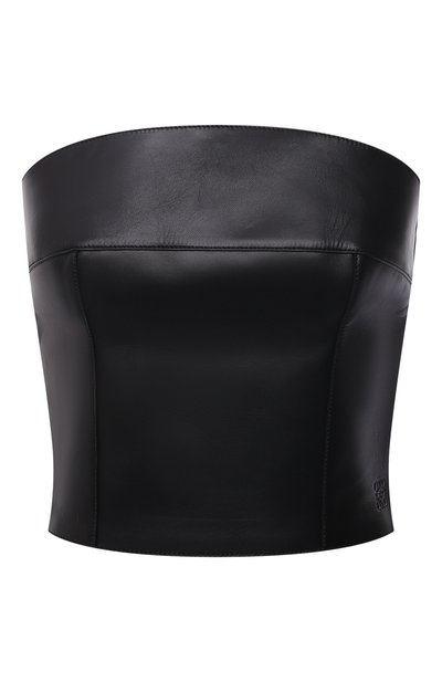 Женский кожаный топ LOEWE, арт. S855Y20L03
