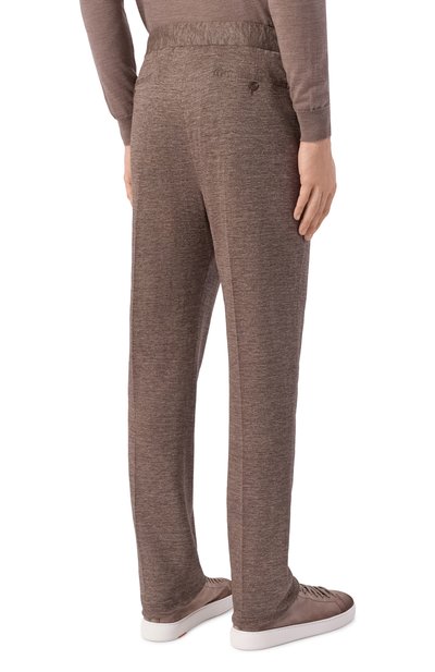 Брюки изо льна и хлопка ANDREA CAMPAGNA, арт. P209/MULTILIN0 17717, фото 4