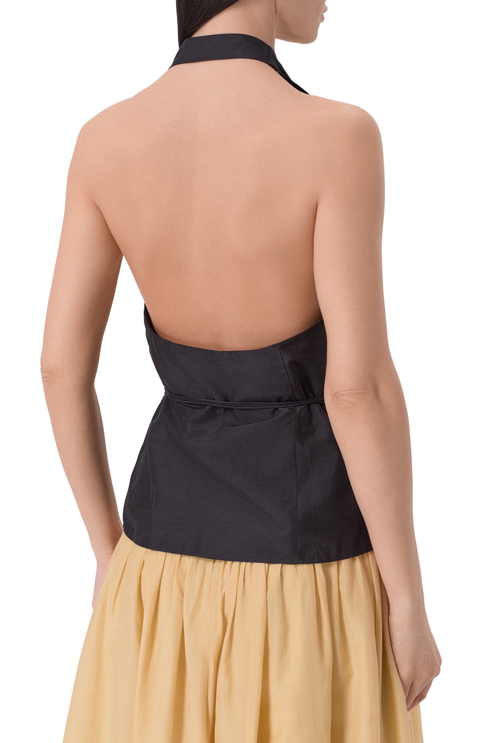 Топ из хлопка и шелка 12 STOREEZ, арт. 137108, фото 4