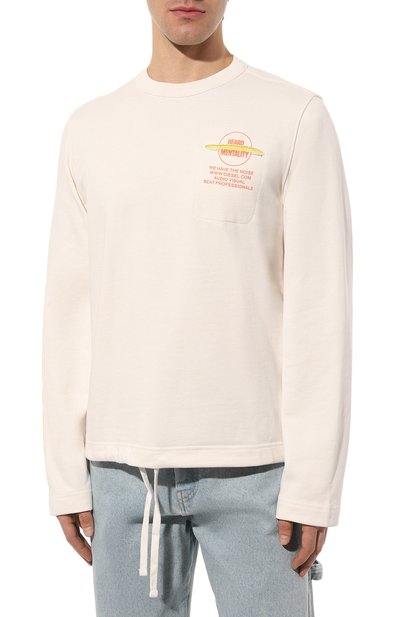 Хлопковый свитшот DIESEL, арт. A08560/0EJAB, фото 3