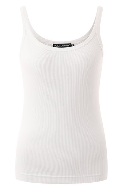 Женская хлопковая майка DOLCE & GABBANA, арт. F8U09T/FU7AV
