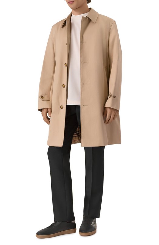 Кожаные кеды Garda Ferragamo 775064 Чёрный  775064 Фото 2
