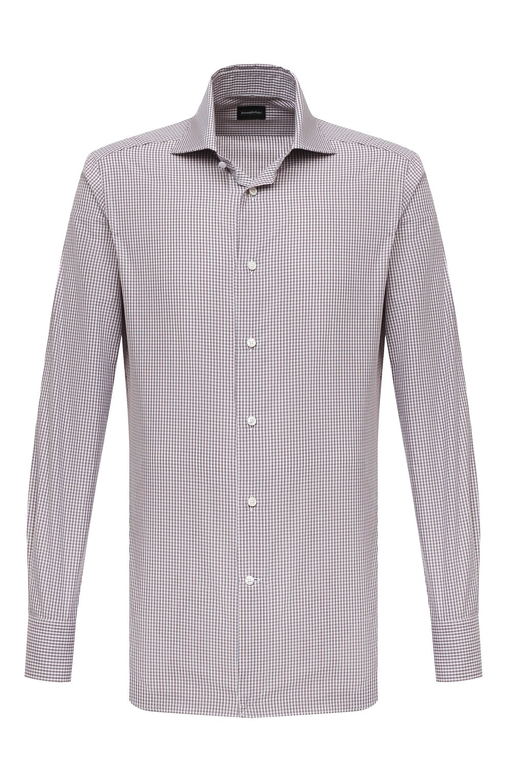 Хлопковая сорочка ZEGNA, арт. 201317/9MS0BA, фото 1