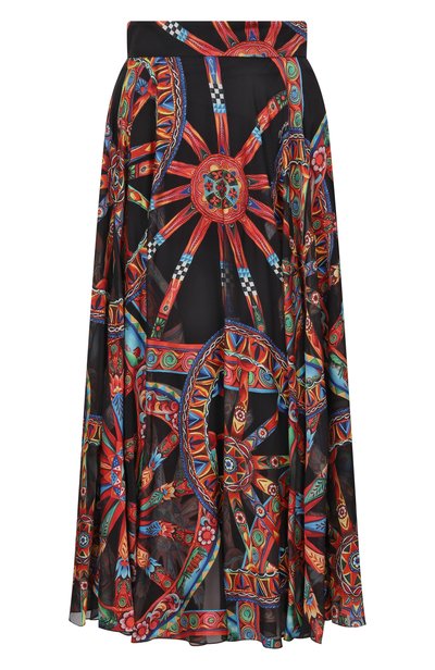 Женская юбка из вискозы и шелка DOLCE & GABBANA, арт. F4CS0T/FSTB5