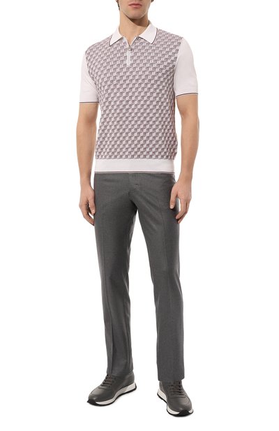 Поло из шелка и хлопка STEFANO RICCI, арт. K818048P31/F23176, фото 2