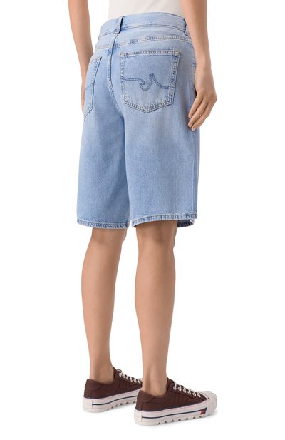 Джинсовые шорты AG ADRIANO GOLDSCHMIED, арт. W0145-096, фото 4