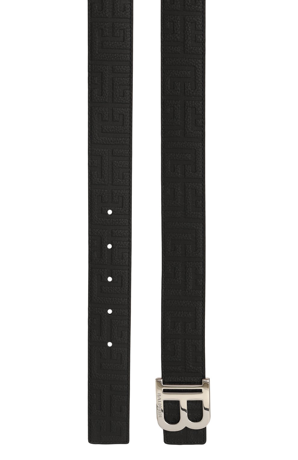 Кожаный ремень BALMAIN черного цвета по цене 56750 руб., арт. BM1WJ000/LPSE, фото 3 Кожаный ремень BALMAIN, арт. BM1WJ000/LPSE, фото 3
