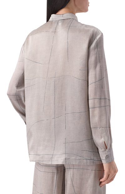 Атласная блузка GIORGIO ARMANI, арт. GW000775/TE13743, фото 4