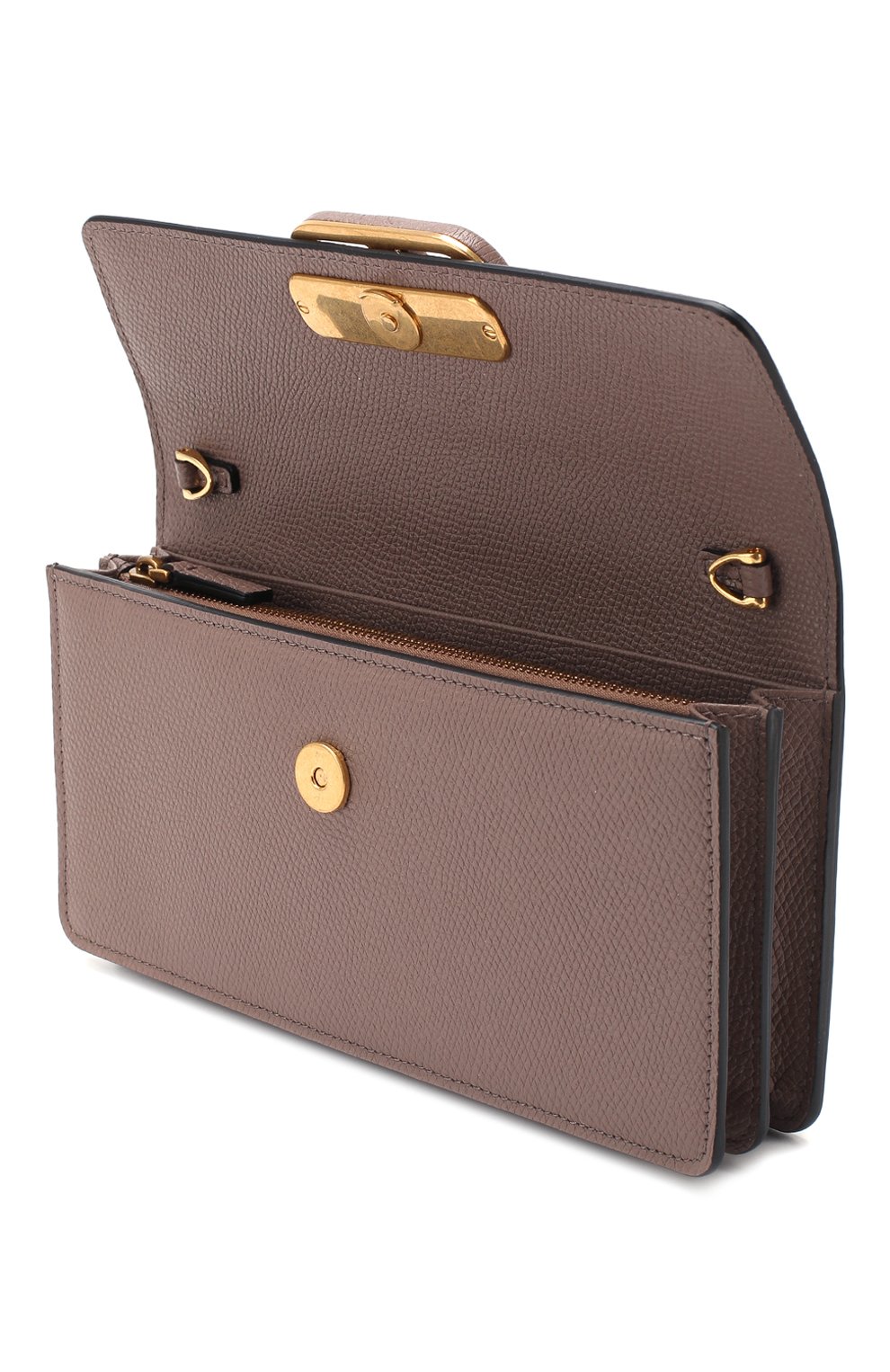 Кожаный кошелек на цепочке VALENTINO, арт. TW2P0S93/RQR, фото 4