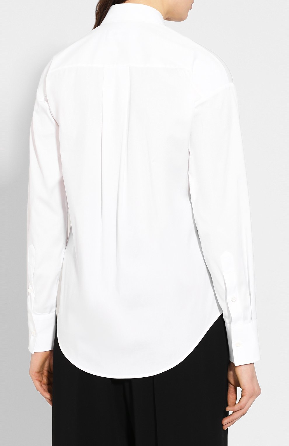 Хлопковая рубашка DSQUARED2 белого цвета по цене 35400 руб., арт. S75DL0701/S44131, фото 4 Хлопковая рубашка DSQUARED2, арт. S75DL0701/S44131, фото 4