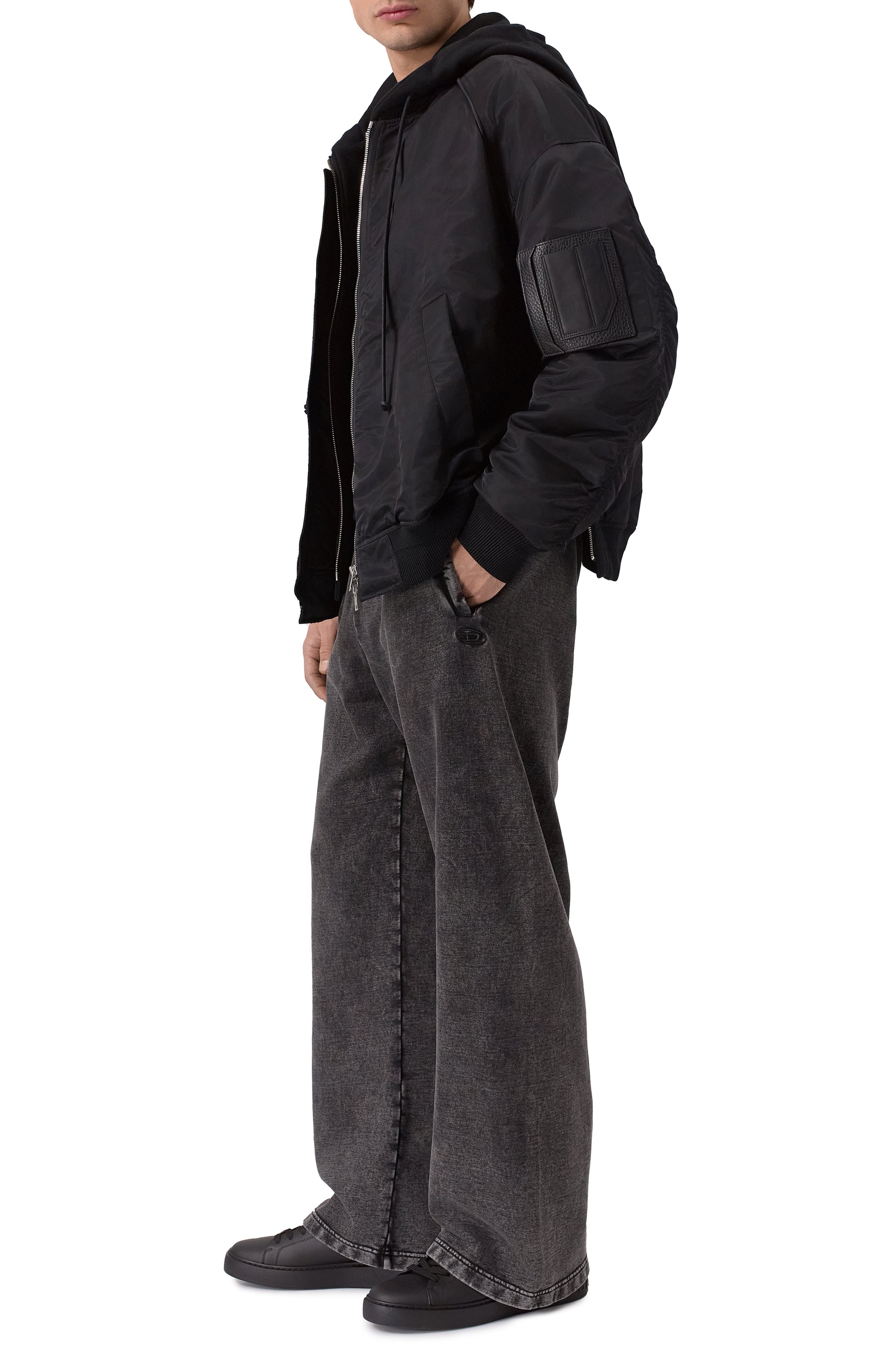 Кожаные кеды b-court BALMAIN, арт. GM1VI288/LVTR, фото 2