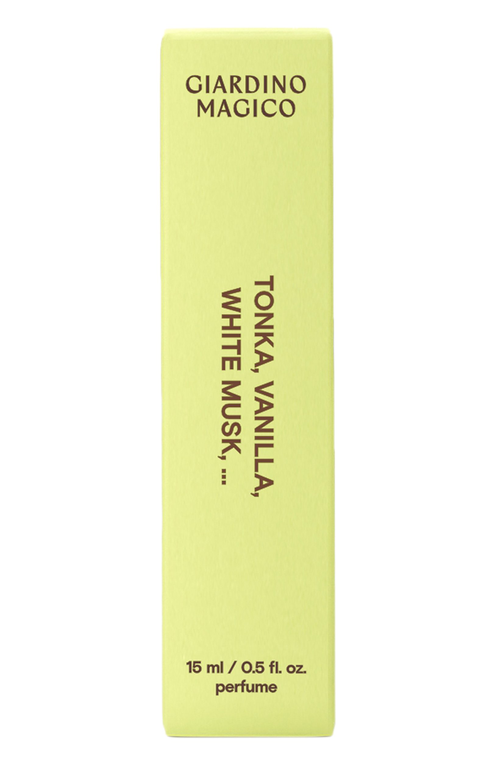Концентрированные духи tonka vanilla white musk (15ml) GIARDINO MAGICO, арт. 4660222283610, фото 4
