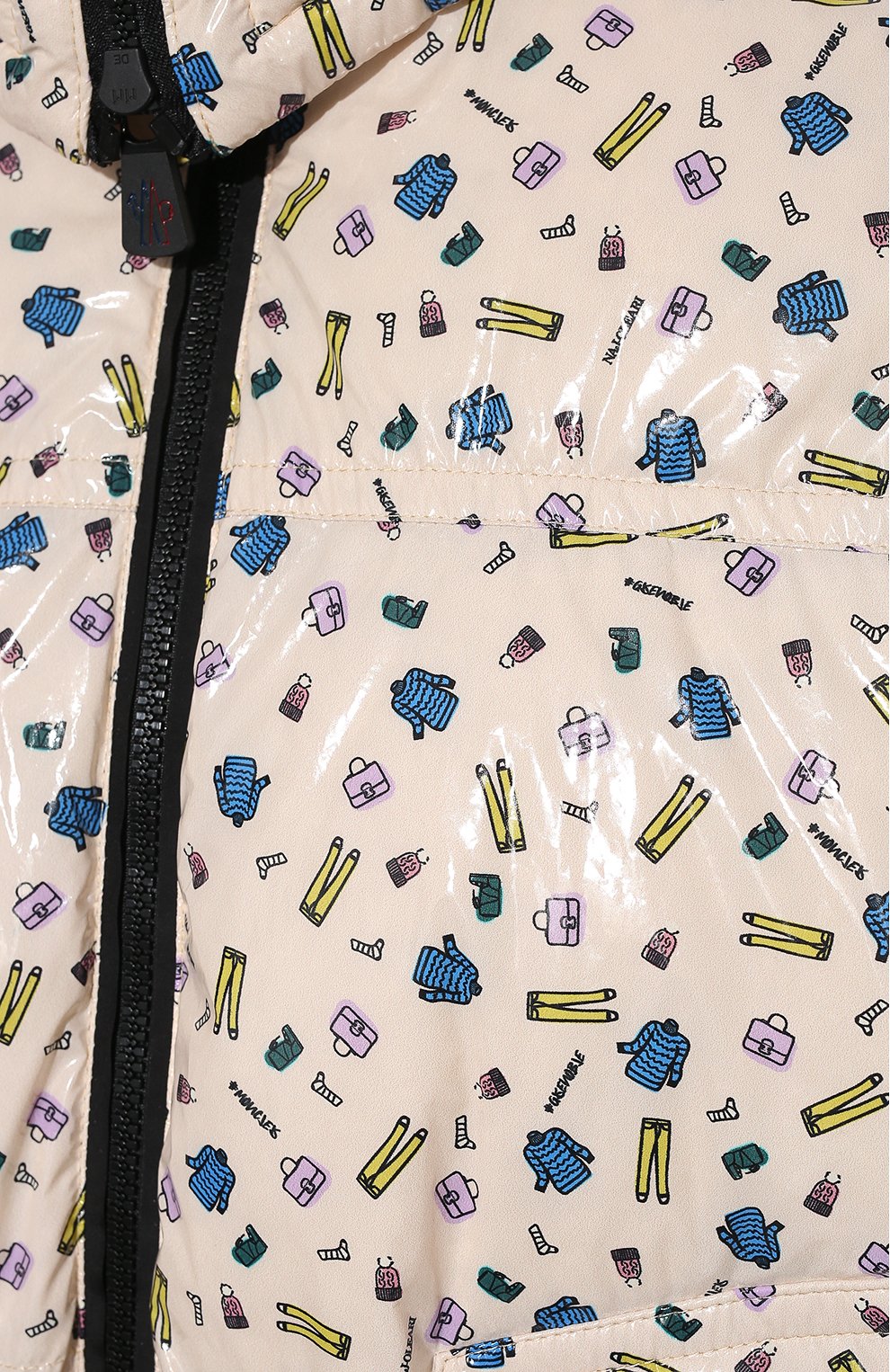 Пуховик 3 moncler grenoble MONCLER GENIUS кремового цвета по цене 220000 руб., арт. G2-098-1B508-00-595K3, фото 5 Пуховик 3 moncler grenoble MONCLER GENIUS, арт. G2-098-1B508-00-595K3, фото 5