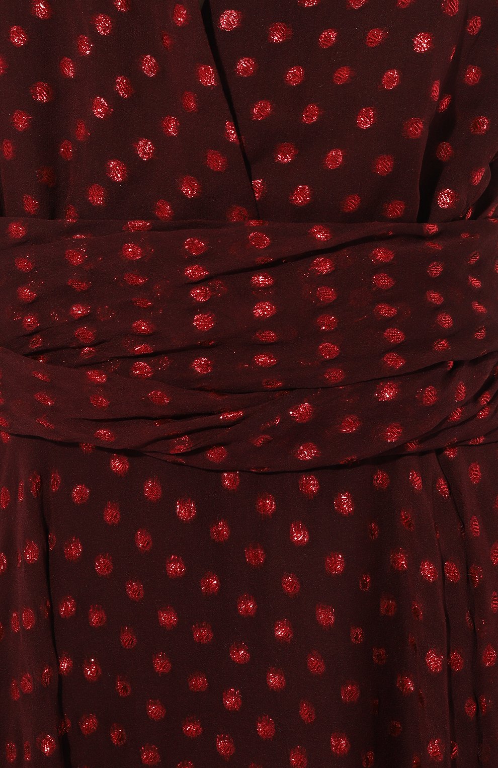 Платье GUCCI бордового цвета по цене 345600 руб., арт. 336213 ZCM10, фото 5 Платье GUCCI, арт. 336213 ZCM10, фото 5