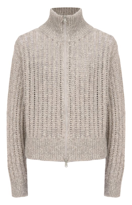 Кардиган Brunello Cucinelli MGN364316P Серый MGN364316P