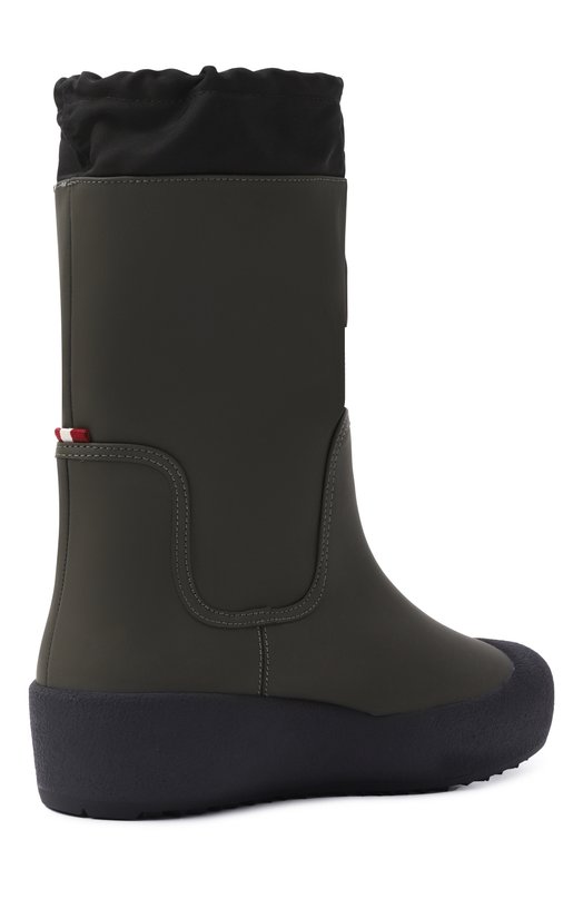 Комбинированные сапоги Bally WB004T/VT155 Хаки  WB004T/VT155 Фото 5
