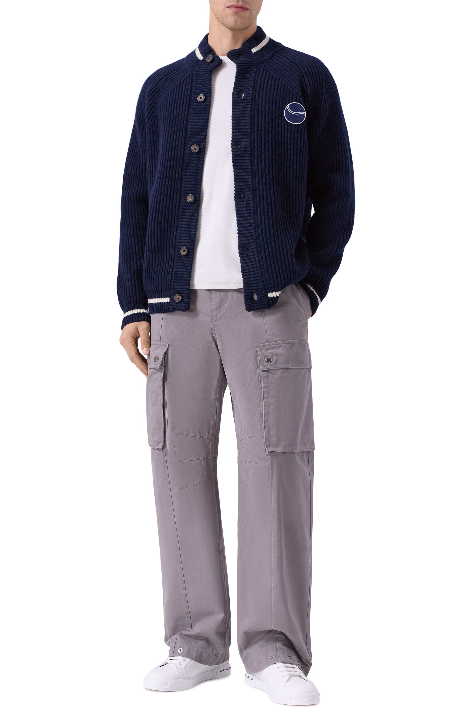 Хлопковая футболка KITON, арт. UNWM008K0275H02, фото 2