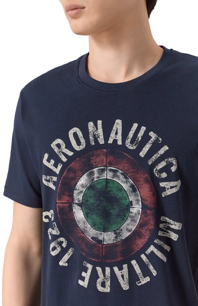 Хлопковая футболка AERONAUTICA MILITARE, арт. TS2538UJ00727, фото 5