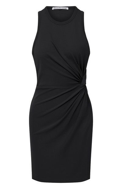 Женское платье из хлопка и вискозы ALEXANDERWANG.T, арт. 4CC2206058