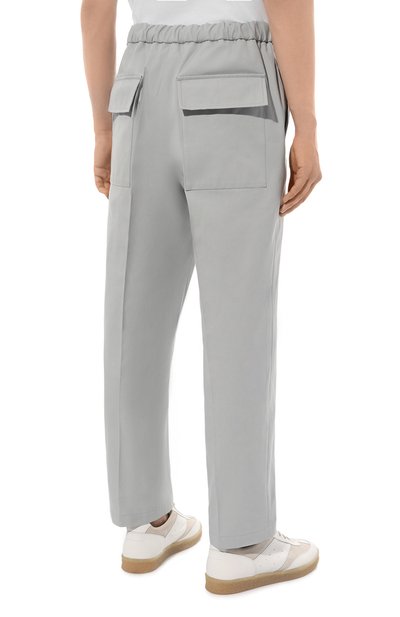 Хлопковые брюки JIL SANDER, арт. J21KA0012/J45162, фото 4