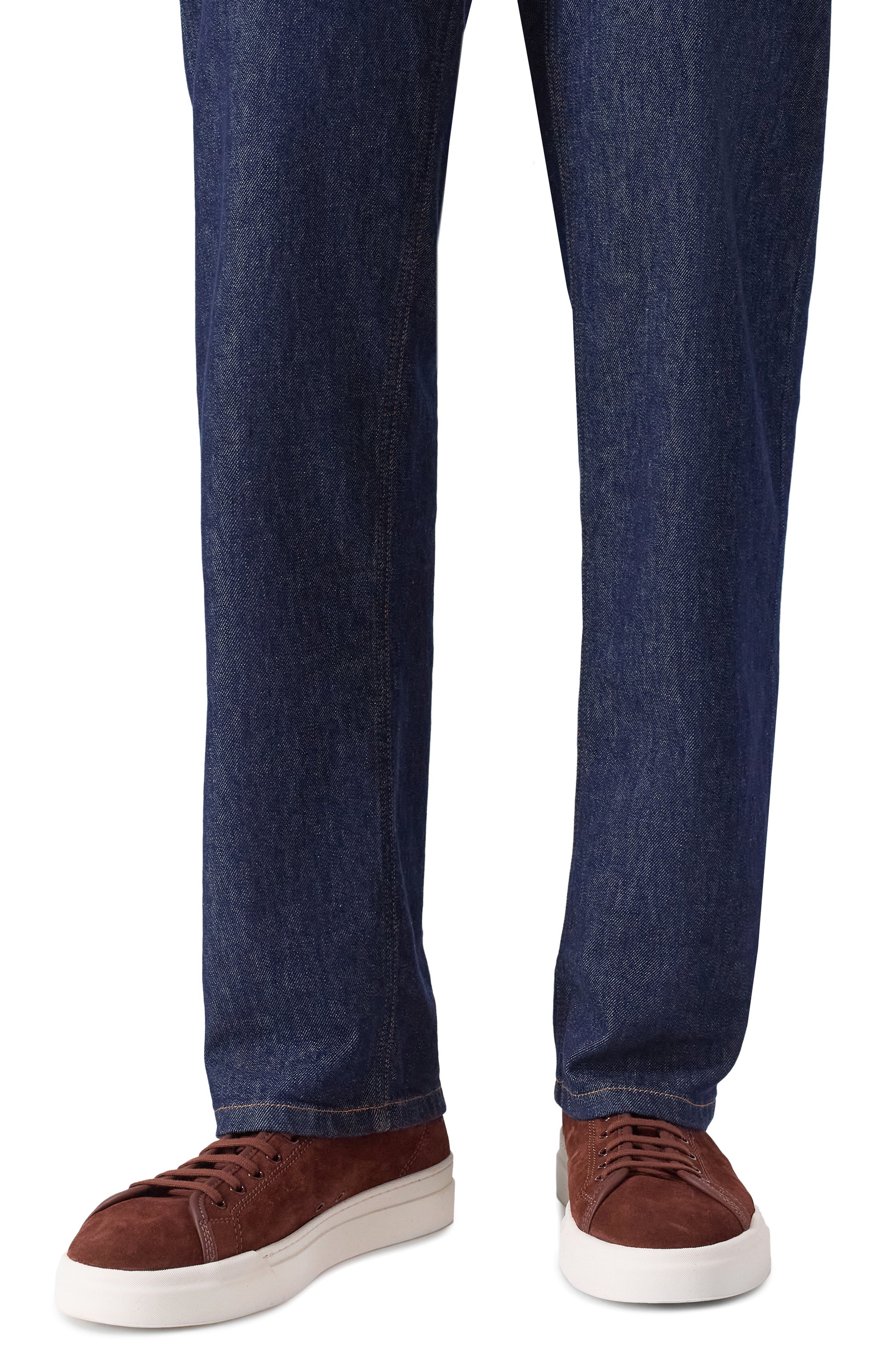 Замшевые кеды voilee SANTONI, арт. MBGG22086PNNTEGC, фото 3