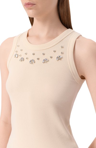 Хлопковая майка SASHA KIM, арт. УТ-00001773, фото 5