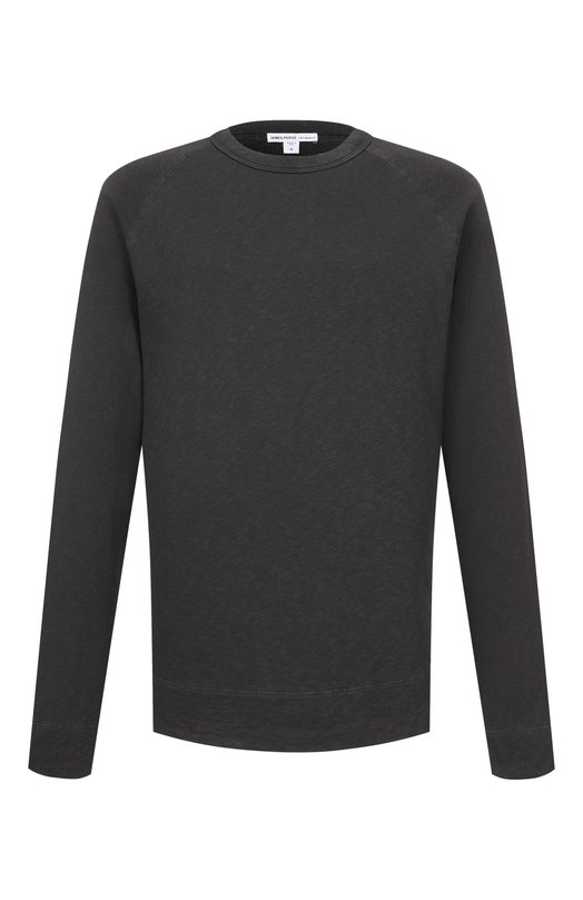 Хлопковый свитшот James Perse MXA3278 Серый MXA3278