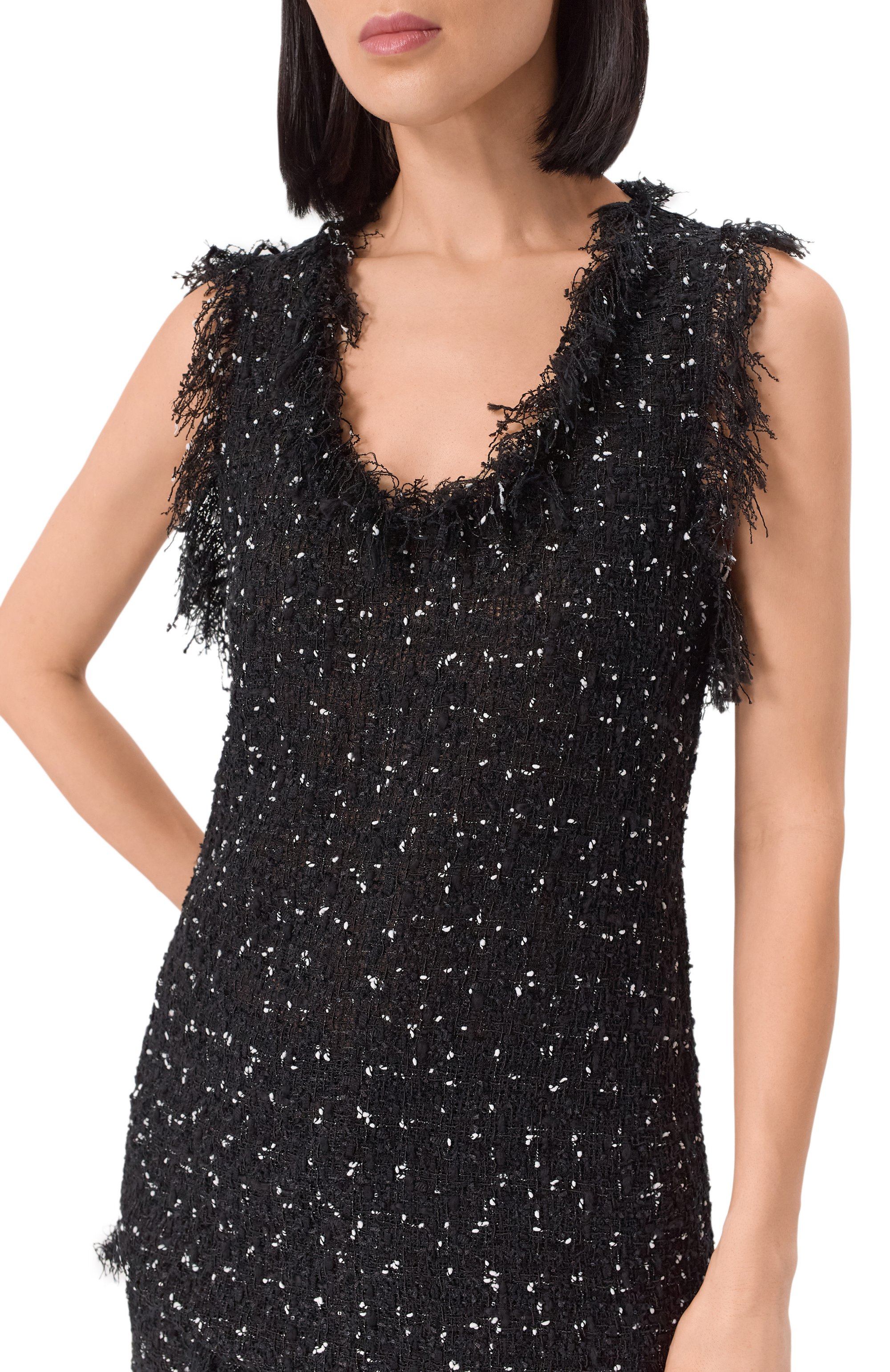 Твидовый топ BALMAIN, арт. EF0AD294/XL06, фото 5