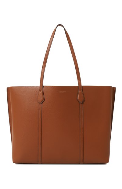 Сумка-тоут perry TORY BURCH коричневого цвета по цене 69950 руб., арт. 81932, фото 5 Сумка-тоут perry TORY BURCH, арт. 81932, фото 5