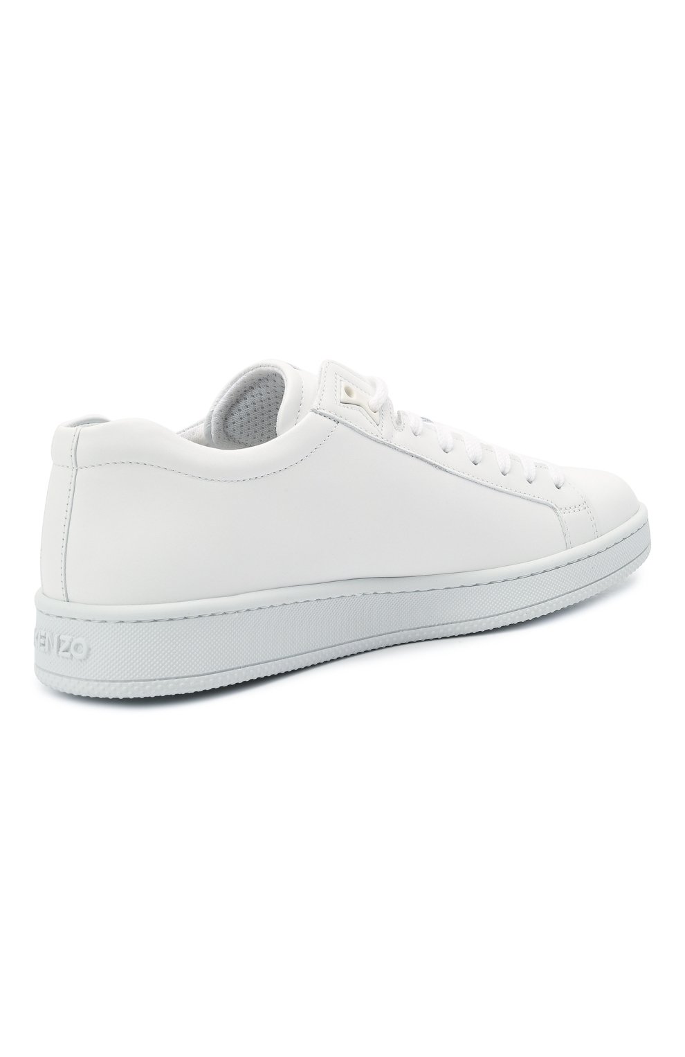 Кожаные кеды KENZO белого цвета по цене 32450 руб., арт. FB55SN129L71, фото 4 Кожаные кеды KENZO, арт. FB55SN129L71, фото 4