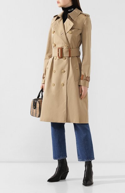 Хлопковый тренч gabardine BURBERRY, арт. 8008842, фото 2