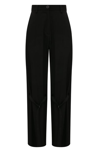 Женские брюки из шерсти и вискозы ISABEL BENENATO, арт. DW02F24