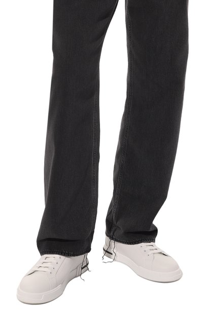 Кожаные кеды portofino DOLCE & GABBANA, арт. CS1774/AA335, фото 3