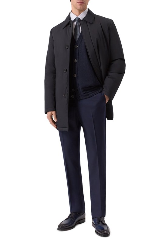 Хлопковая сорочка Zilli CLAA01M010004221Q Голубой  CLAA01M010004221Q Фото 2