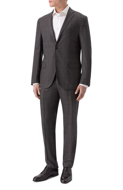 Мужские кожаные дерби BARRETT, арт. 242U075.7/CERV0 ASP0RT