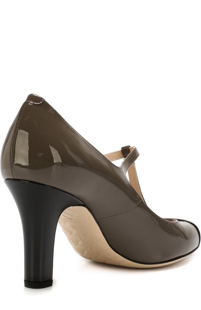 Лаковые туфли с ремешками BOTTEGA VENETA, арт. 496171/V0310, фото 4