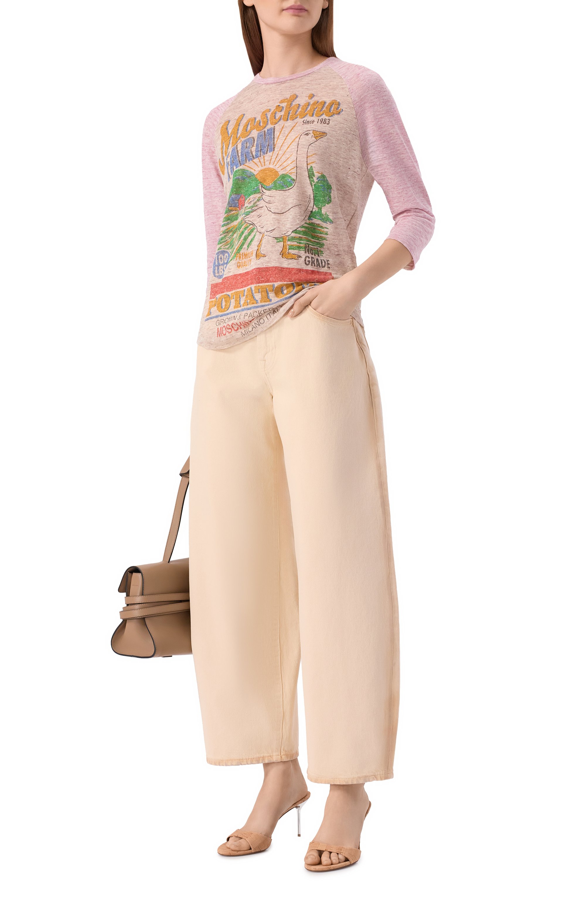 Льняной пуловер MOSCHINO, арт. A1202/0443, фото 2