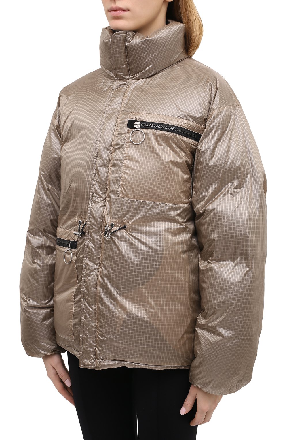 Двусторонний пуховик TANAKA, арт. ST-91/EC0-BLACK/BEIGE, фото 6