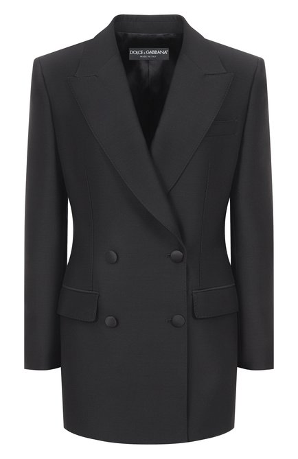 Женский жакет из шерсти и шелка DOLCE & GABBANA, арт. F29N7T/FU3R1